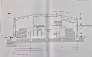Hală de Producție / Depozitare – 1.740 mp – Zona Centura București / Autostrada - Schiță 4