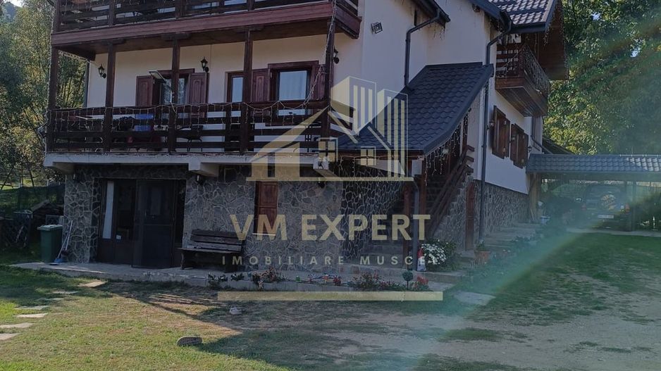 VILA 7 CAMERE TEREN 872 MP BUGHEA ARGES - Poză 4