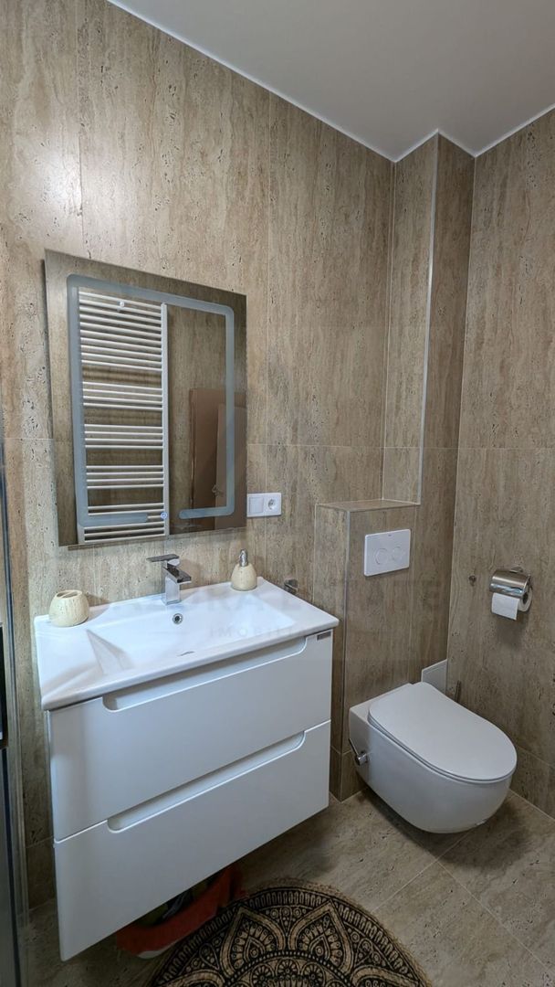Apartament 3 camere 2 bai 70 mp utili terasa si parcare in Selimbar - Poză 13