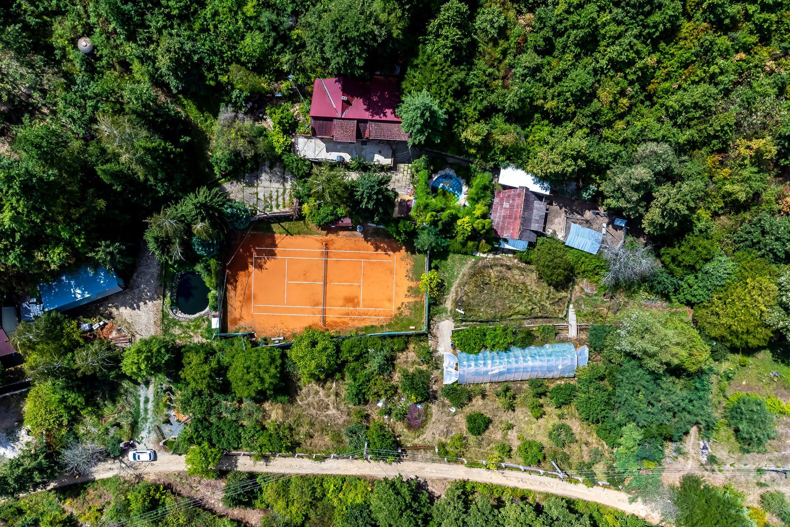 PROPRIETATE VÂNDUTĂ Casă conac cu 15.000 mp deal împădurit la Barațca, - Poză 2