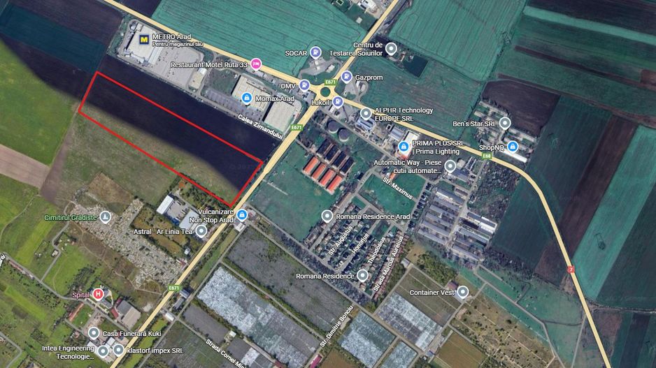 Teren de Vânzare – Arad, Grădiște, Calea Zimandului - Poză 5