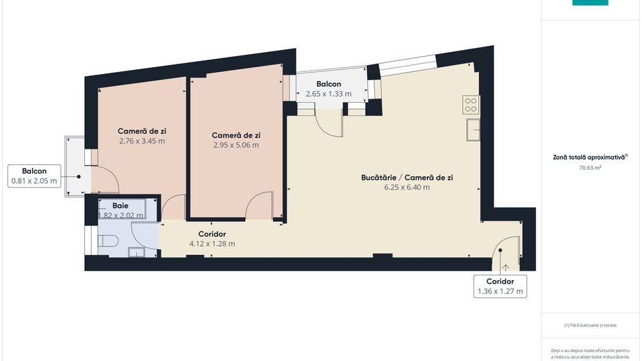 Apartament 3 camere pe Malul Muresului - Poză 12