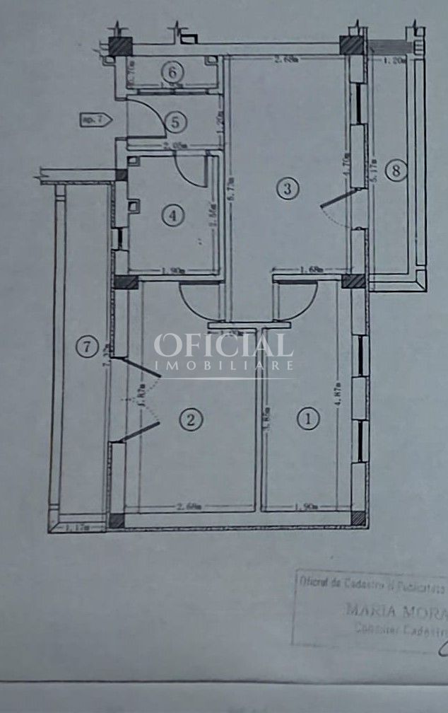 Apartament 2 Camere | 44 Mp | 2 Balcoane | Floresti Eroilor - Poză 13