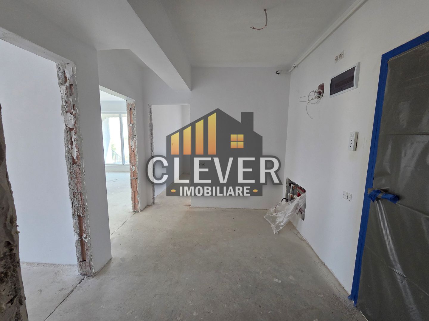 Finalizat 2 Camere, Curte 49 mp | 53,55 mp Utili | Pallady - Poză 10