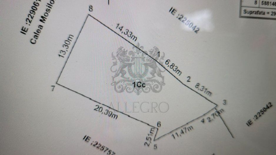 Teren Ultracentral | 300 mp | Cocor | Mosilor | PUZ Valid  | S+ P+4 - Poză 4