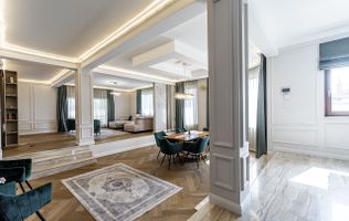 Vilă de lux, pentru o familie numeroasă, Spațiu, confort și intimitate