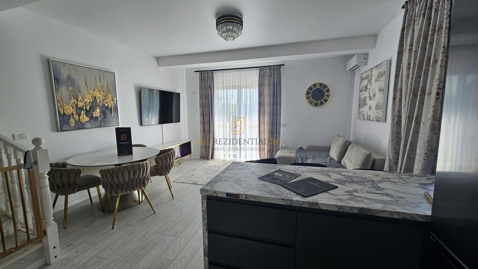 Duplex 3 camere/ Mobilat și utilat/ Curte 156 mp/ Comuna Berceni - Poză 5