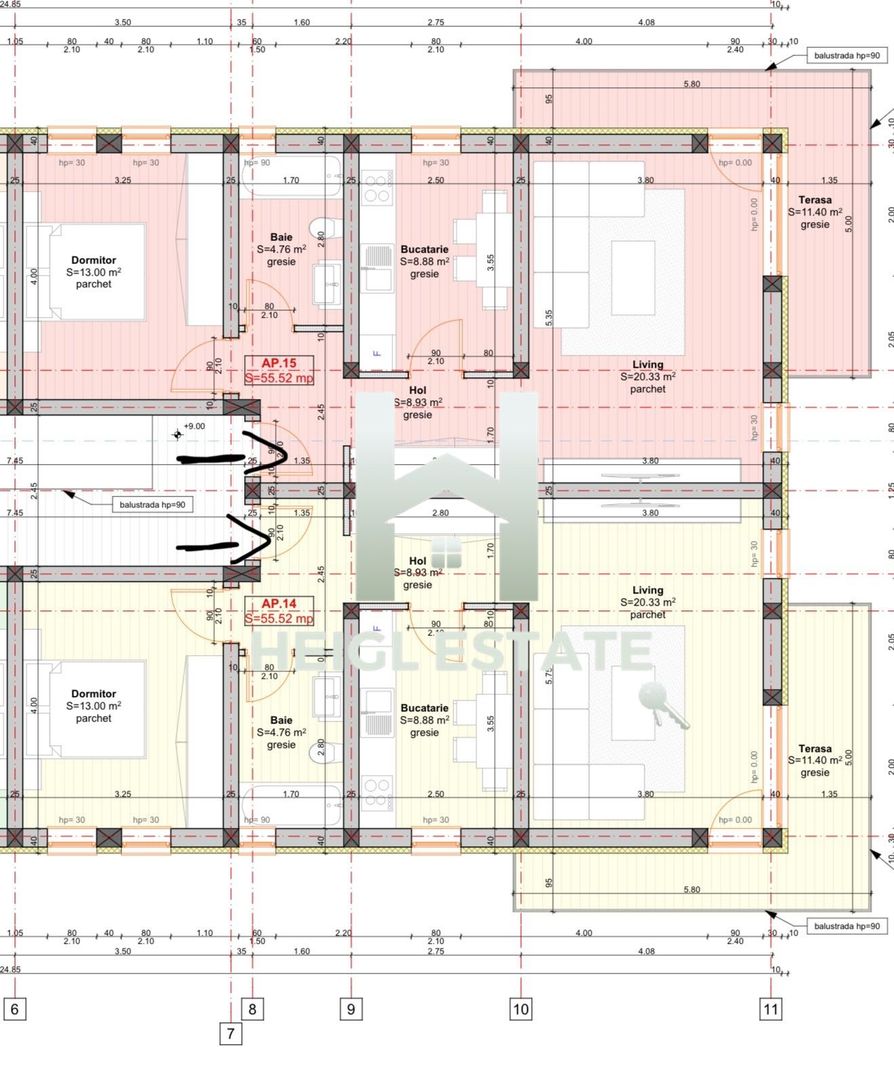 Apartament cu 2 camere in Giroc - Poză 4