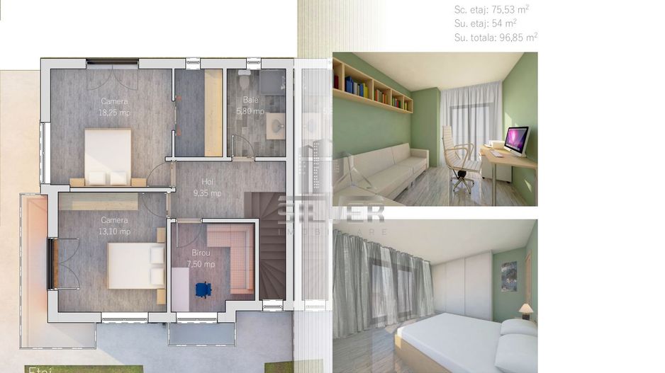 Casa  tip duplex/Zona strazii Urusagului. - Poză 6