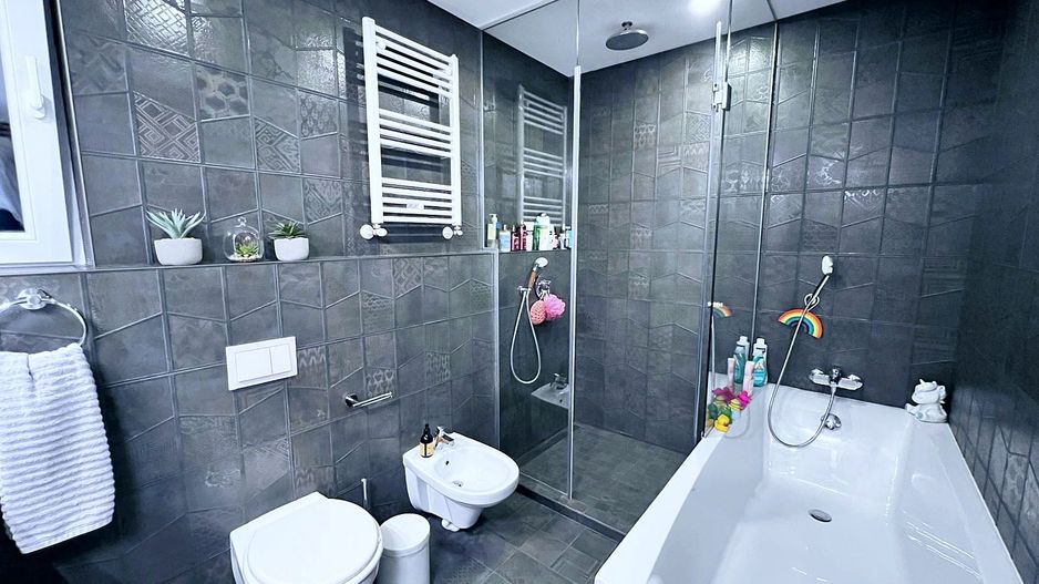 Duplex P+1+M mobilat, 127 mp, curte cu terasă, 3 parcări, Pipera - Voluntari - Poză 16