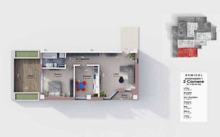 Apartament 2 camere -Decomandat-55mp-Comision 0% - Poză 4