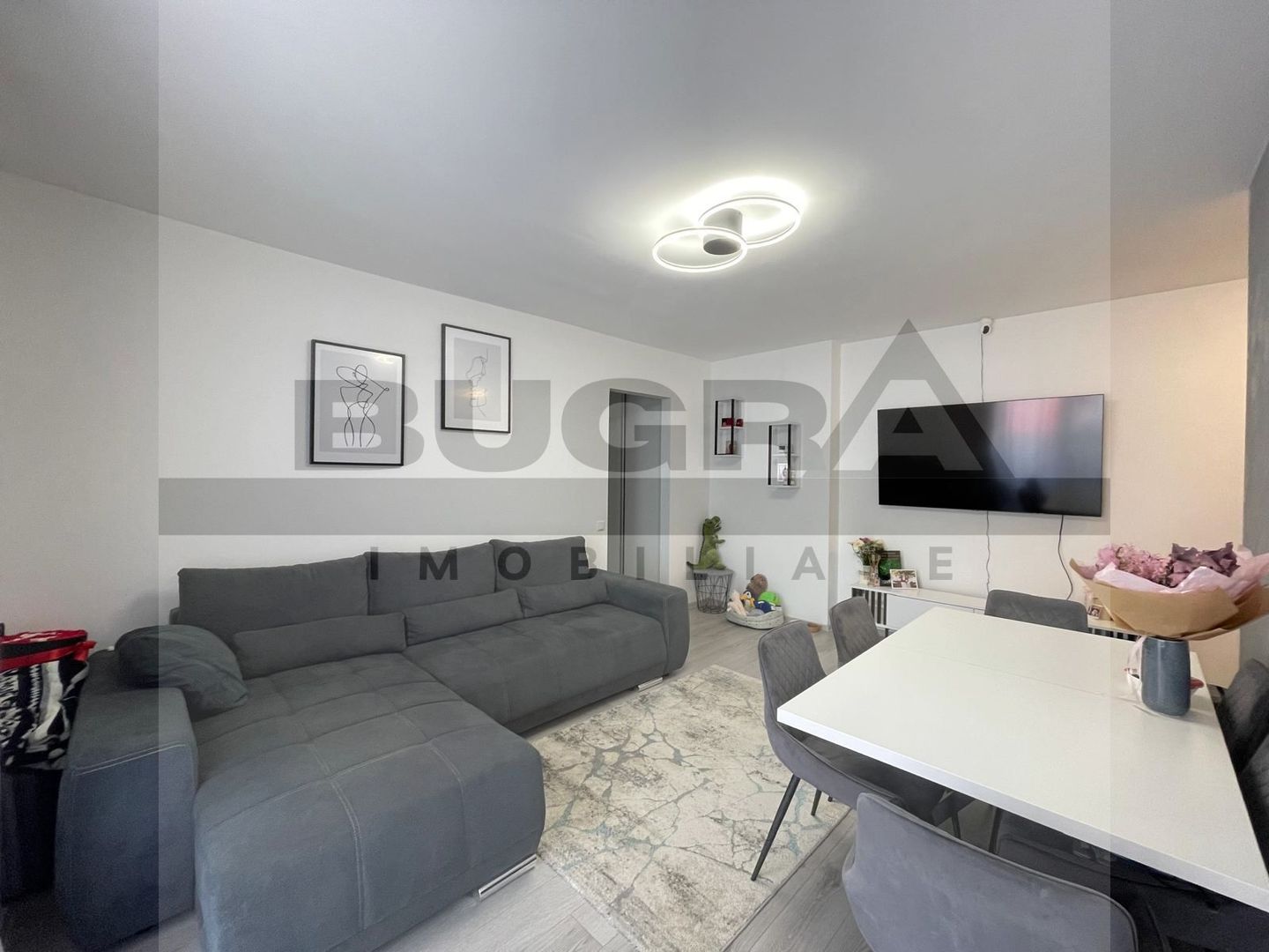 Apartament de 2 camere, 49mp, parcare, zona Restaurant Regal - Poză 3