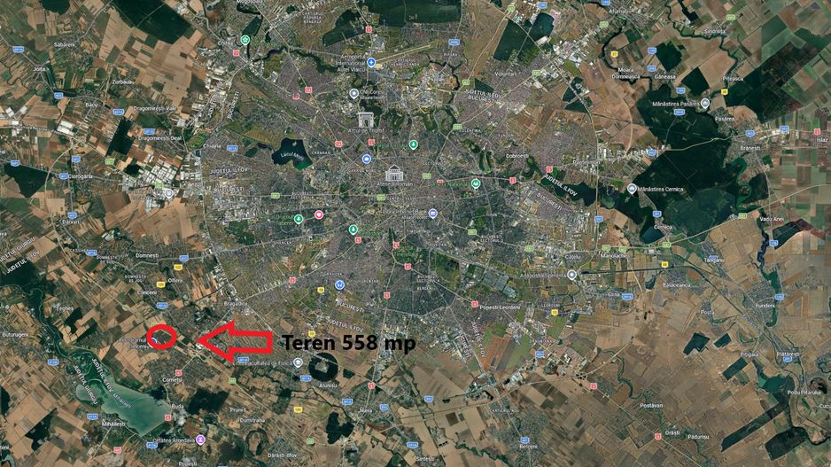 Teren  de vanzare, 558mp Bragadiru, zona de case,langa Centura A0 - Poză 2