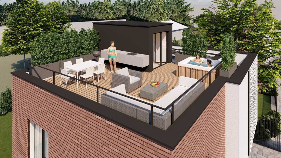 Buziasului-Continental | Case individuale | Carport - Poză 11