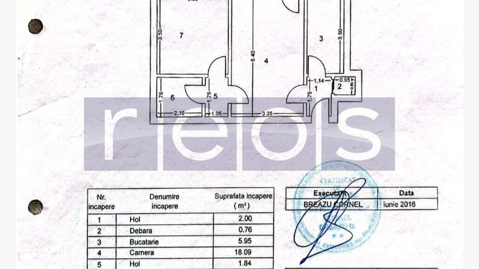 VANZARE APARTAMENT 2 CAMERE 50MP MUNCII CAMPIA LIBERTATII SEMIDECOMANDAT - Poză 7