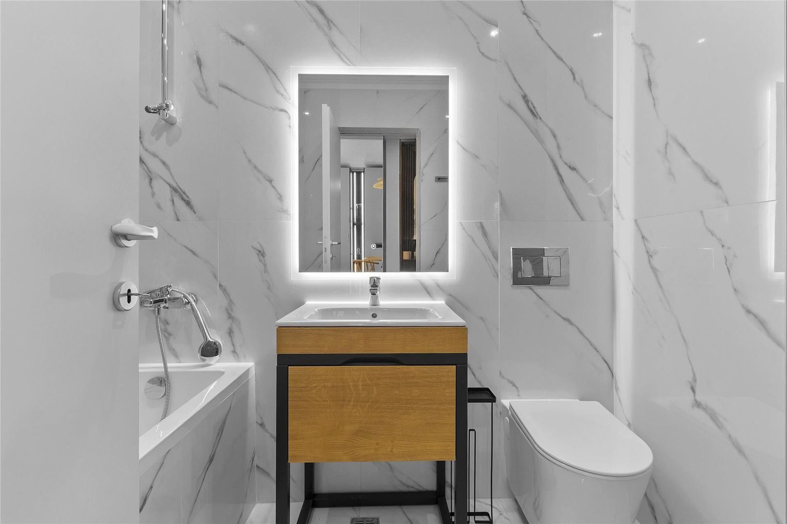 Apartament exclusivist cu 2 camere de închiriat în ONE66 design contemporan - Poză 9