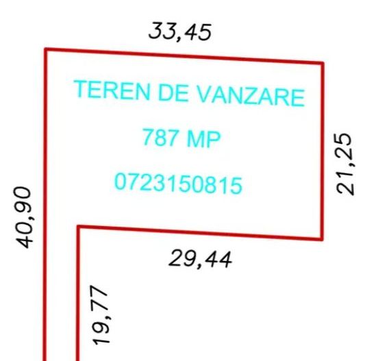 Teren generos intravilan constructii - Cristian - Sibiu - Schiță 2