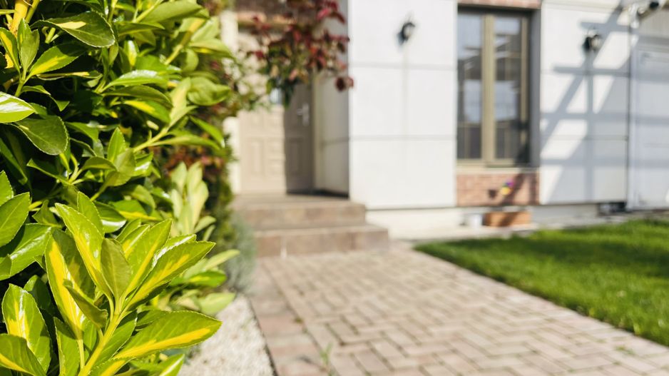 Casa superba in Dumbravita, langa Padure | Curte, Terasa si Garaj - Poză 7