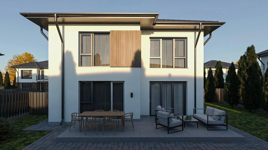 Panouri fotovoltaice! Vila construita cu etaj si spatii depozitare - Poză 2