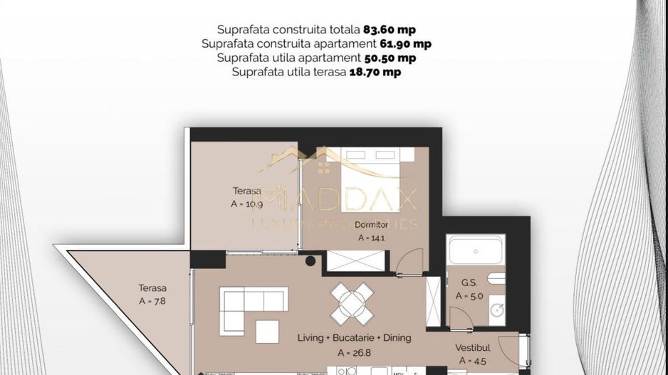 Proiect rezidențial // Apartamente 1-5 camere // Finalizare 2026 - Poză 20