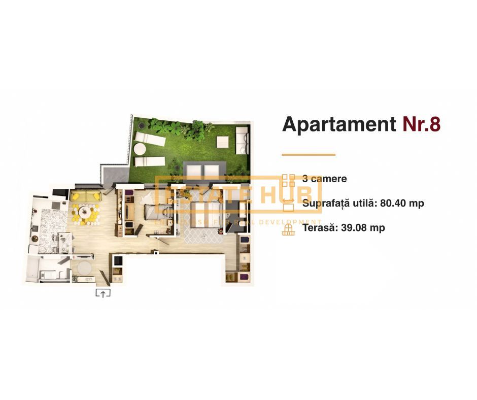 Apartament de 3 camere, imobil exclusivist, Central - Poză 7