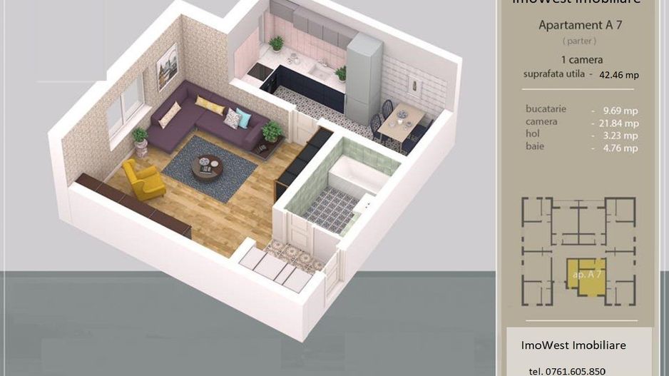 Giroc-Aleea cu plopi | Apartamente cu 1 si 2 camere | Comision 0% - Poză 11