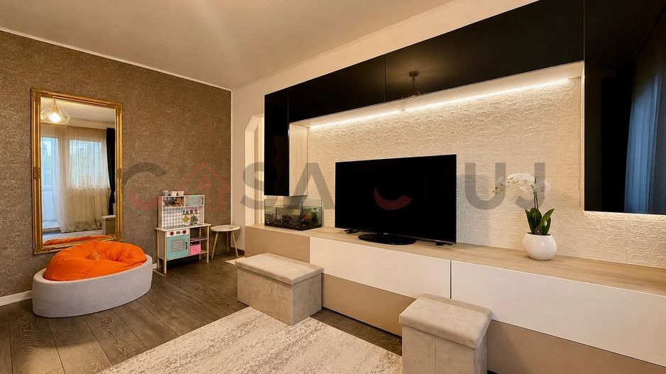 3 camere, la cheie, renovat, etaj intermediar - Poză 8