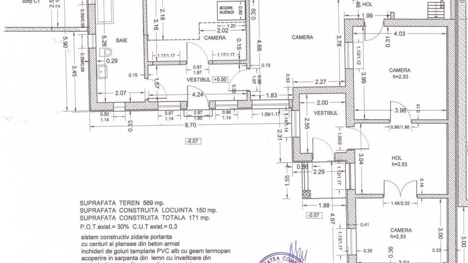 Casa cu teren 570/650 mp sect 5 Antiaeriana int. Alexandriei - Poză 6