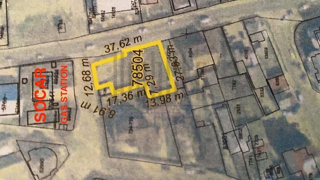 Teren CENTRAL BACAU pretabil pentru rezidential si servicii conexe - Schiță 7