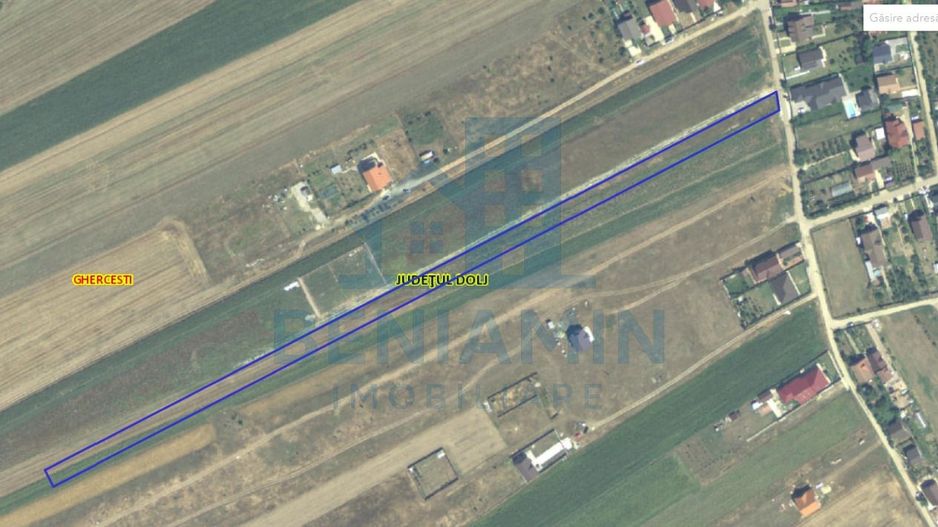 Parcela de 350mp-Ghercesti-Primaverii-Deschidere 16m - Poză 5