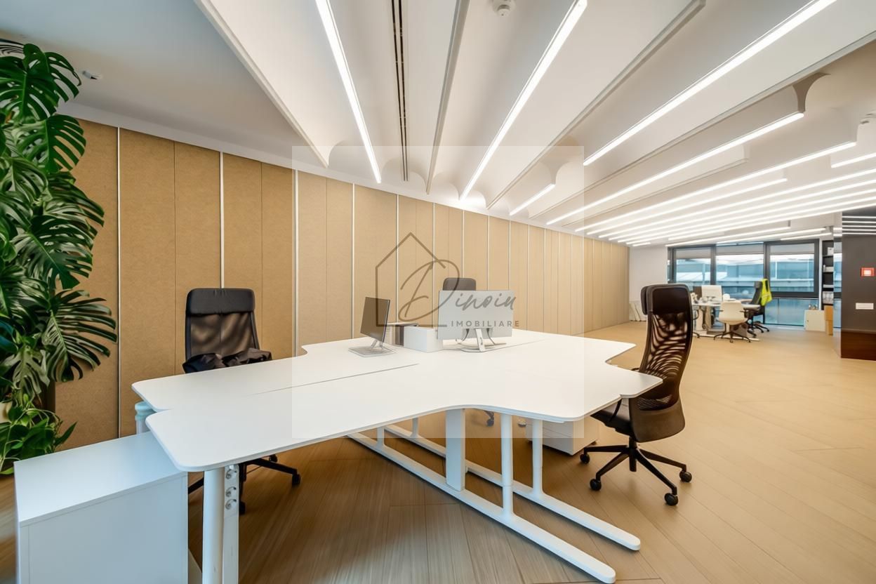 Cortina North I Spatiu de birouri de inchiriat I Mobilat si utilat LUX - Poză 1