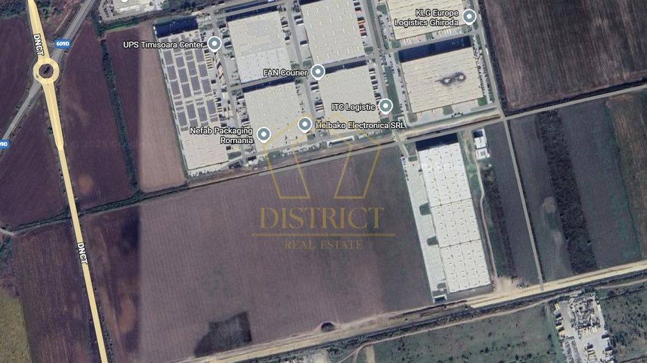 Teren industrial sau comercial 1054mp + spatiu verde 4678mp | VGP | Ghiroda - Poză 3