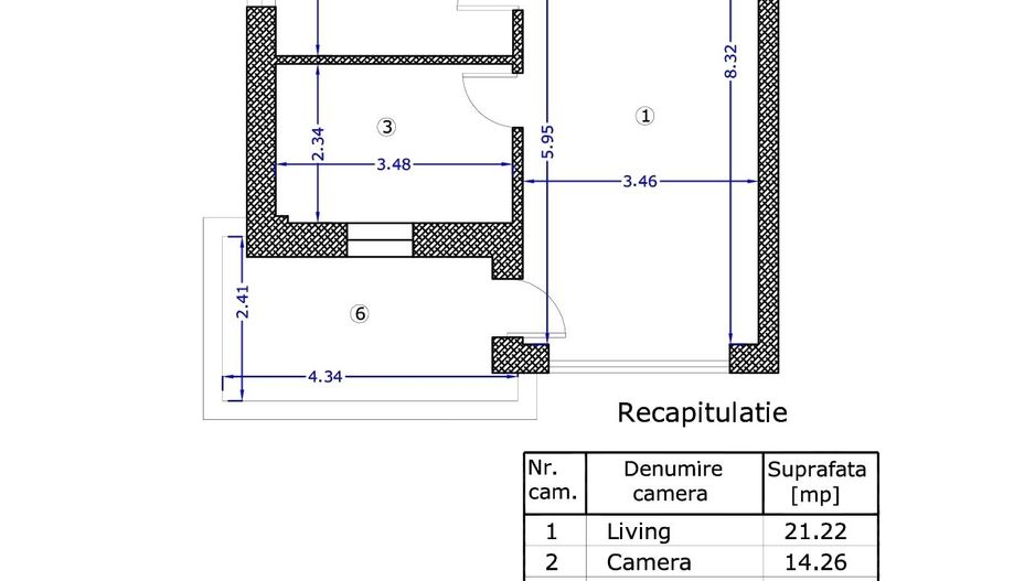 NEW! 2 Camere,  Panoramic View, City Point Faza 2, Aviatiei - Poză 7
