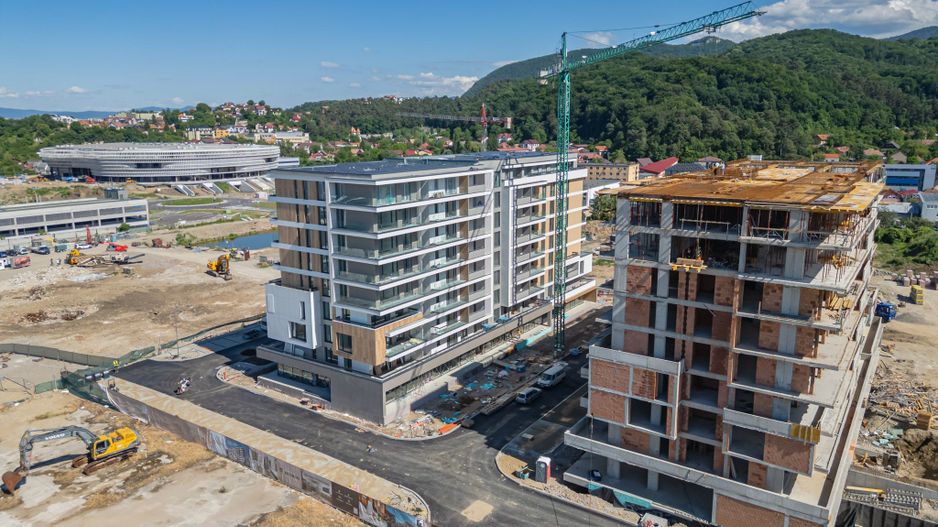 Apartament 2.5 Camere Sala Polivalentă | 59 mp Util + 18 mp Balcon - Poză 15