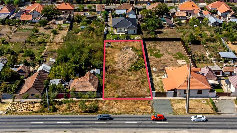 Teren intravilan 1080 mp de vânzare în centrul Sofronea Arad - Poză 3