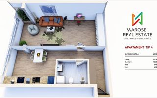 0% Comision | Ap 2 camere | 3 Structuri | De la 58 mp - Poză 4