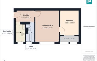 Apartament 2 camere luminos- Aleea Poiana Ruscai - Poză 6