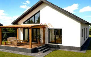 CASĂ NOUĂ P+M DE VÂNZARE | CORNU DE JOS | TEREN 1.242 MP - Poză 3