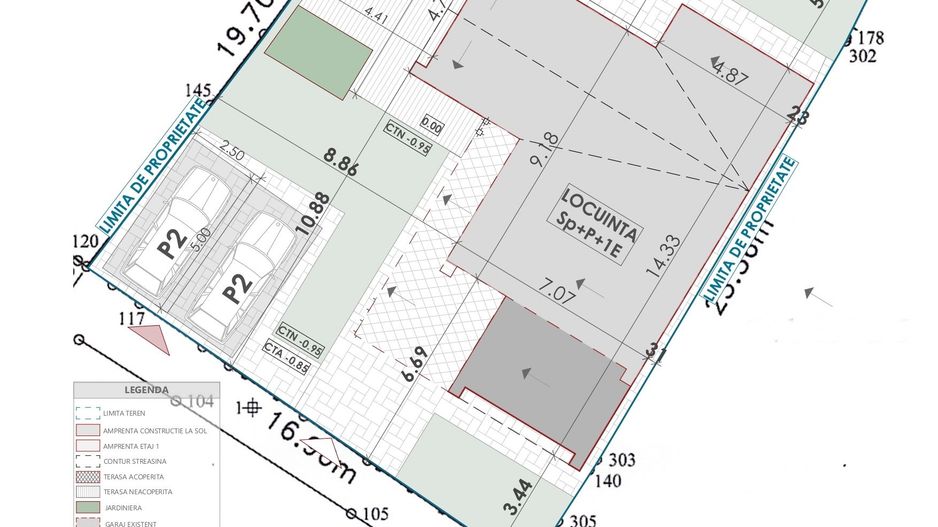 Casa in zona centrala cu proiect si autorizatie pentru extindere - Poză 8