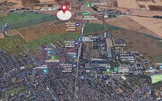 Teren Popesti-Leordeni  - Soseaua de centura  5212 mp cu deschidere 55 ml - Poză 3