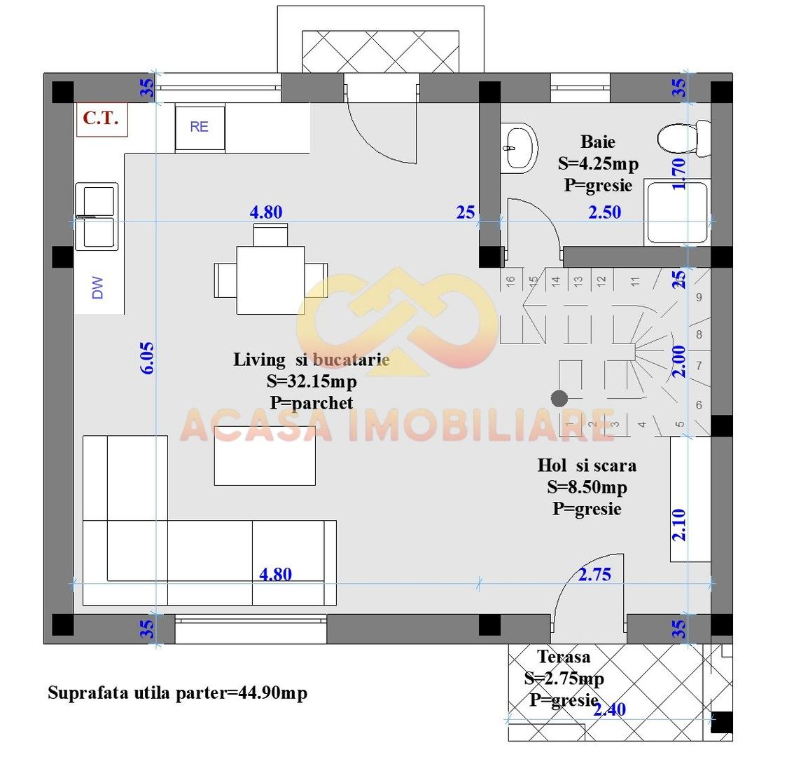 NOU APARTAMENT 4 CAMERE CU GRADINA 88MP - Poză 5