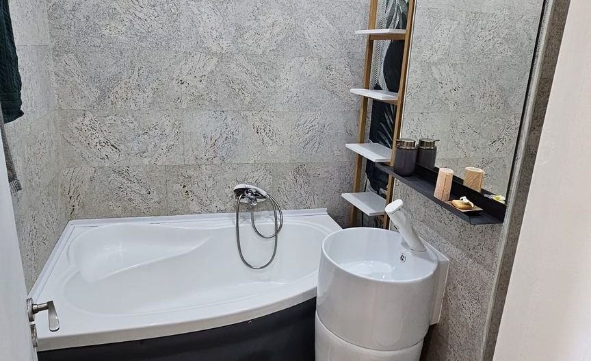 Apartament 2 camere renovat, mobilat modern, cat friendly, etaj 9, Mega Mall - Poză 9