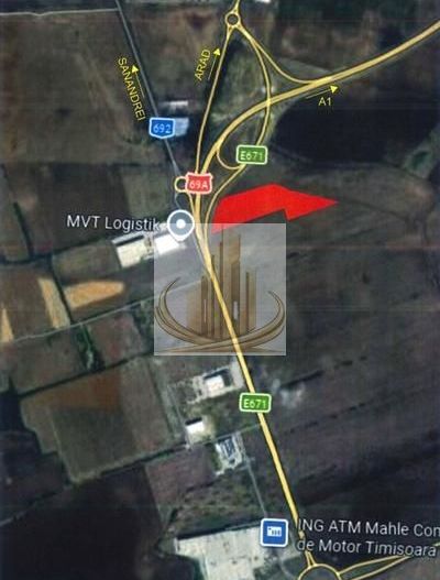 Teren Intravilan Industrial 4.75 Ha – Poziție Strategică DN69 (Timișoa - Poză 1