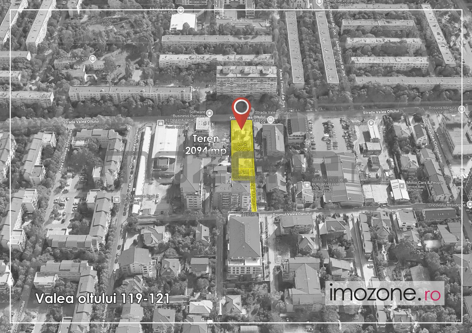 OPORTUNITATE INVESTITIE - Teren cu front stradal pe Valea Oltului - COMISION 0% - Poză 2