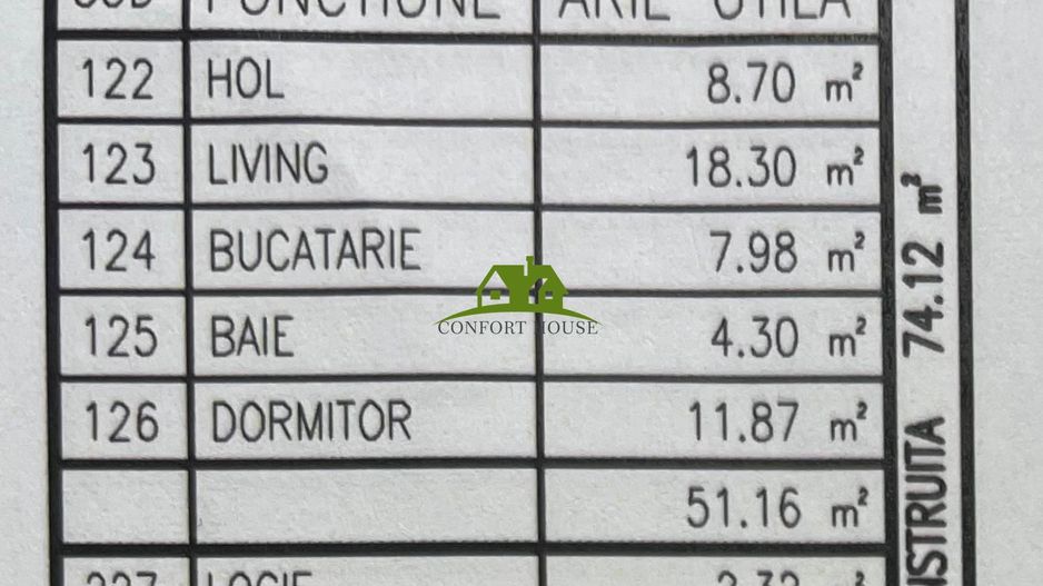 Apartament 2 camere, bloc nou, P+3, Ap.08, Et. 1, Bl.2 - CP2440199 - Poză 7