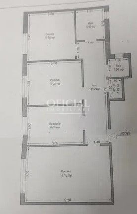 Apartament 3 Camere Decomandat  | 65 Mp | 2 Bai | Marasti Intre Lacuri - Poză 7