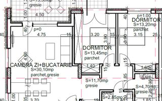 Apartamente cu 3 Camere in Andrei Muresanu – Calitate Premium - Schiță 11