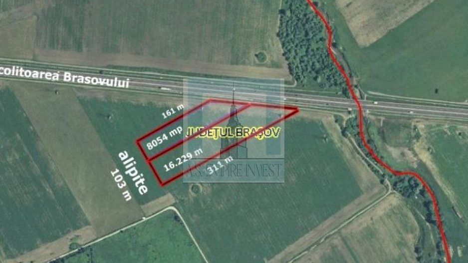 Teren intravilan 2,4 Ha - zona Tractorul (Rulmentul) - Poză 3