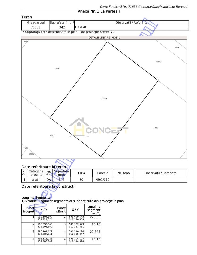 Teren ideal investitie 2 loturi  Str Calugareni-Lapusneanu - Poză 5