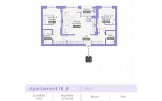 Apartament de vanzare cu 3 camere ARQA Jolie Village - Poză 3